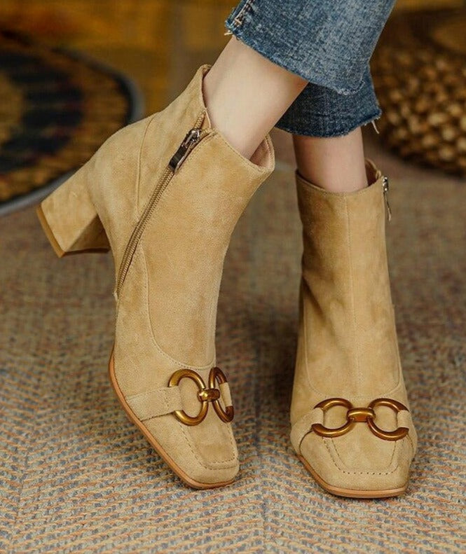 Brisa Globe Ankle Boots
