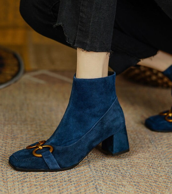 Brisa Globe Ankle Boots