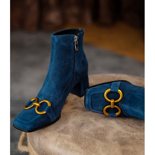 Brisa Globe Ankle Boots