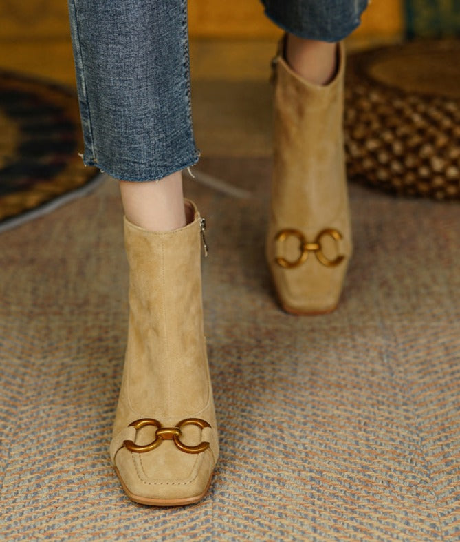 Brisa Globe Ankle Boots