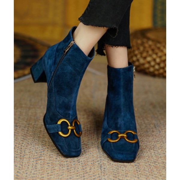 Brisa Globe Ankle Boots