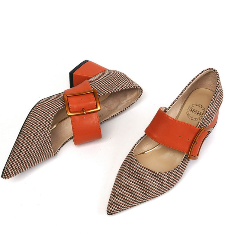 Glitter Marble Heels