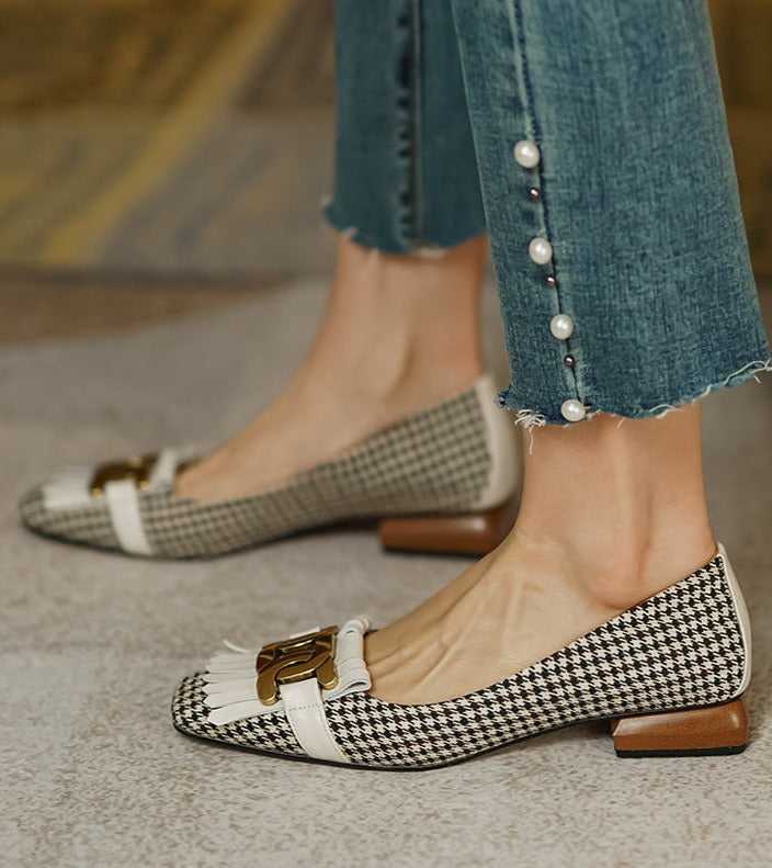 Ouvert Cut Loafers