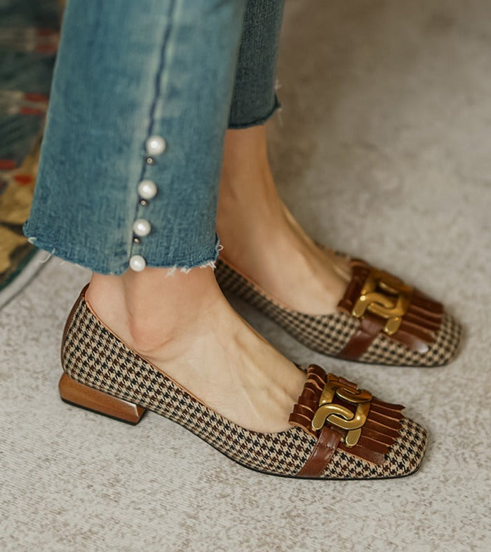 Ouvert Cut Loafers