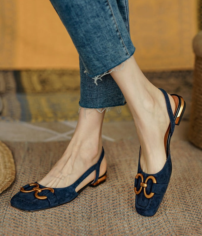 Drop Contrast Sandals