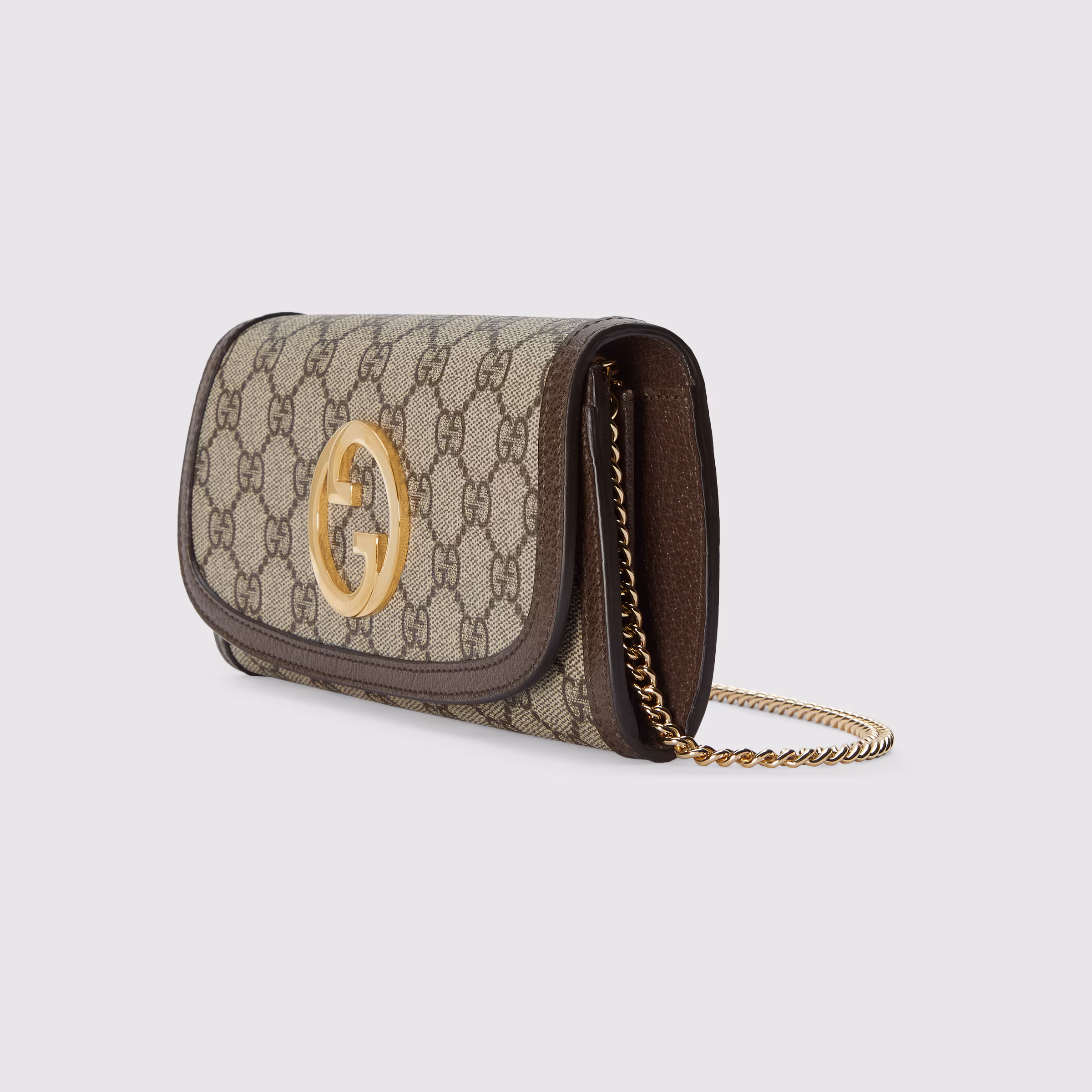 Portefeuille Continental Gucci Blondie Avec Chaîne Portefeuille Continental Gucci Blondie Avec Chaîne