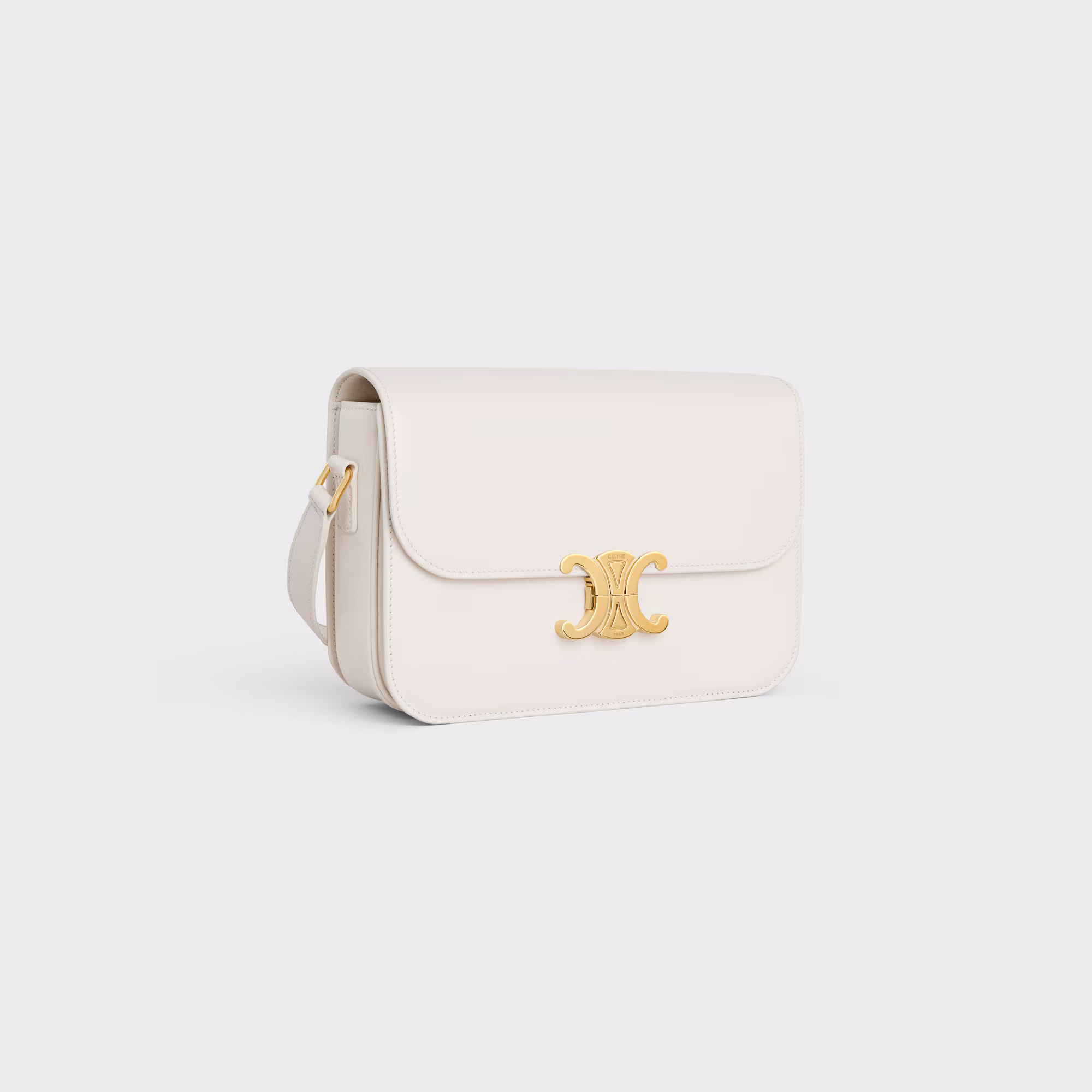Classique Triomphe Bag In Shiny Calfskin