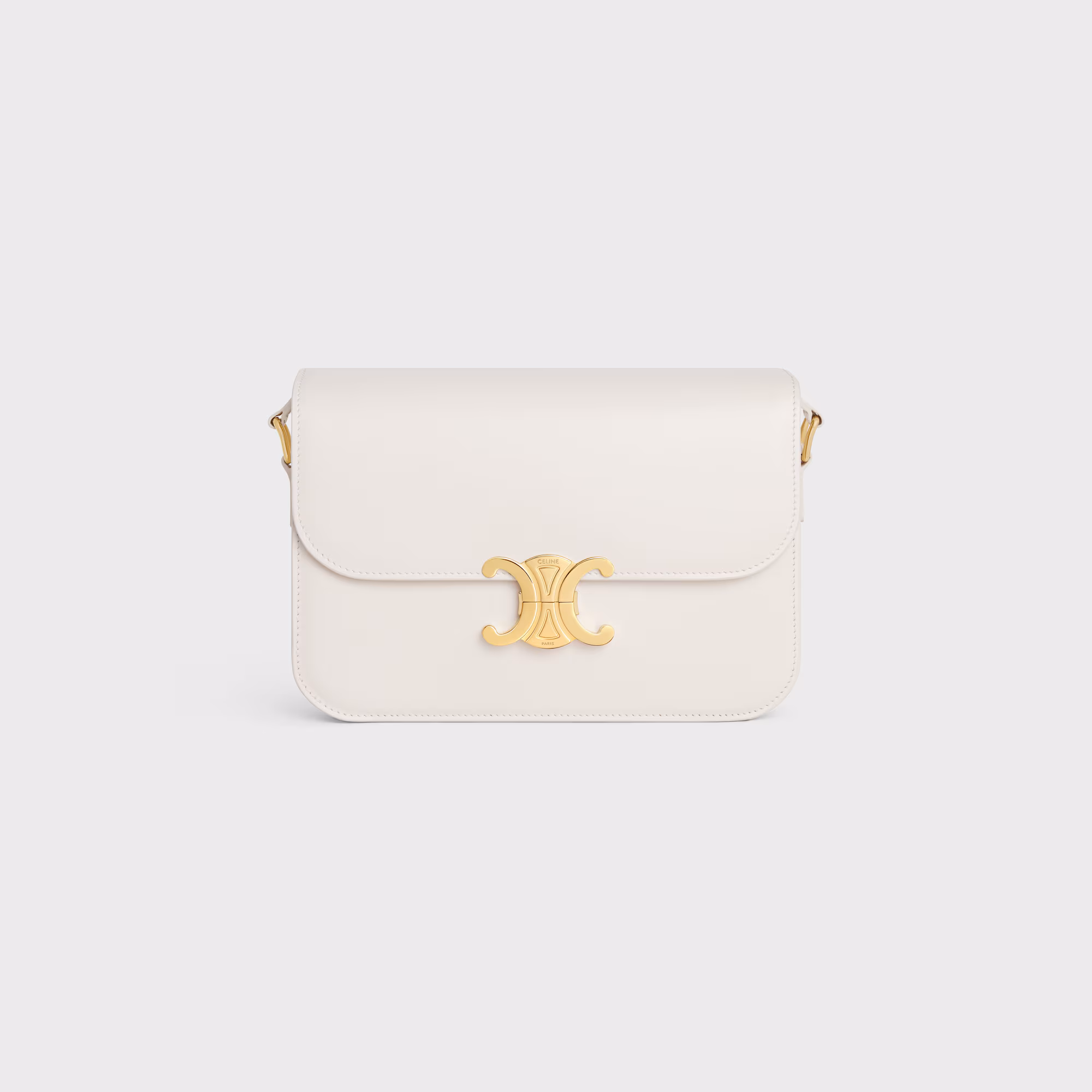 Classique Triomphe Bag In Shiny Calfskin