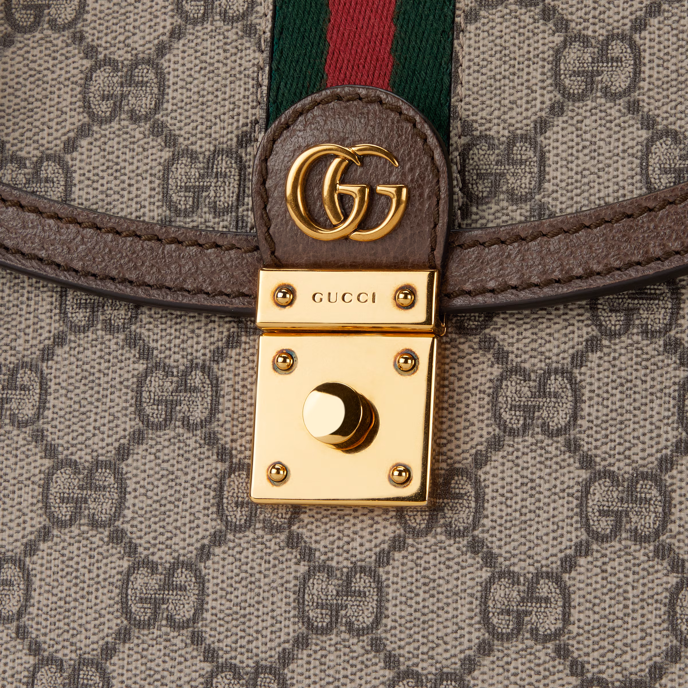 Sac À Main Ophidia Avec Bande Web Petite Taille