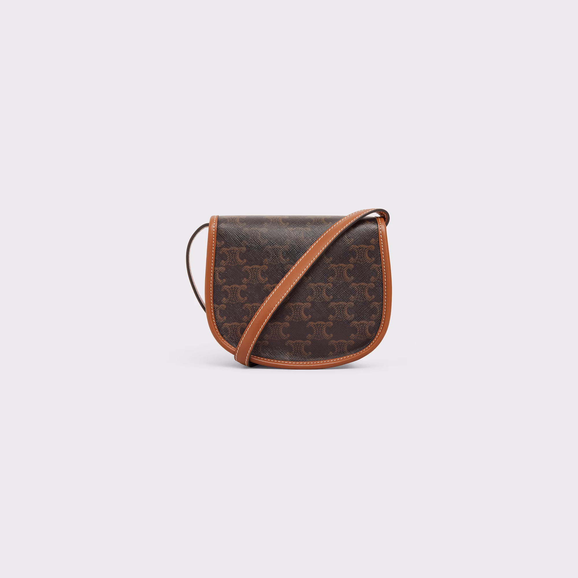 Mini Besace In Triomphe Canvas And Calfskin Mini Besace In Triomphe Canvas And Calfskin
