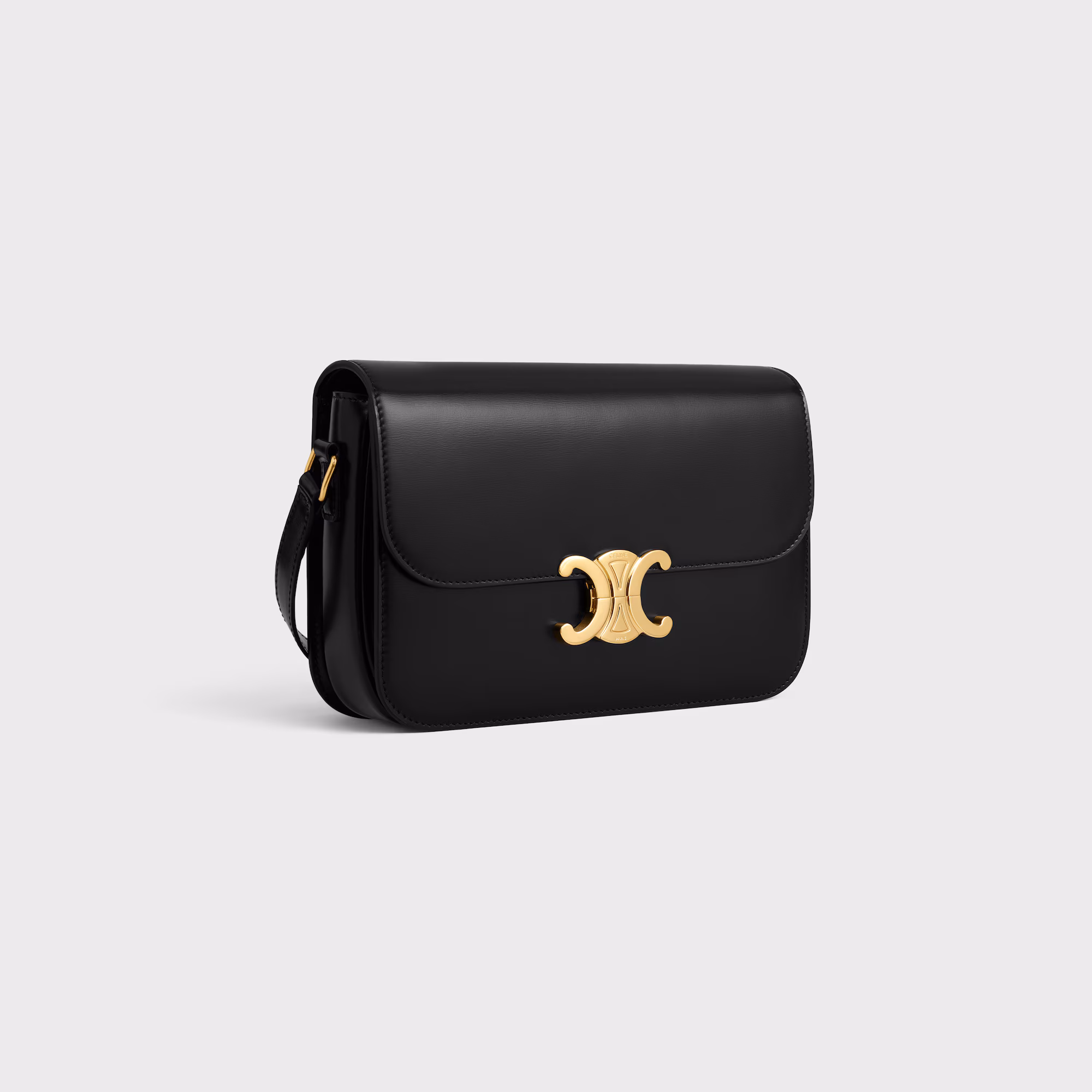 Classique Triomphe Bag In Shiny Calfskin Classique Triomphe Bag In Shiny Calfskin