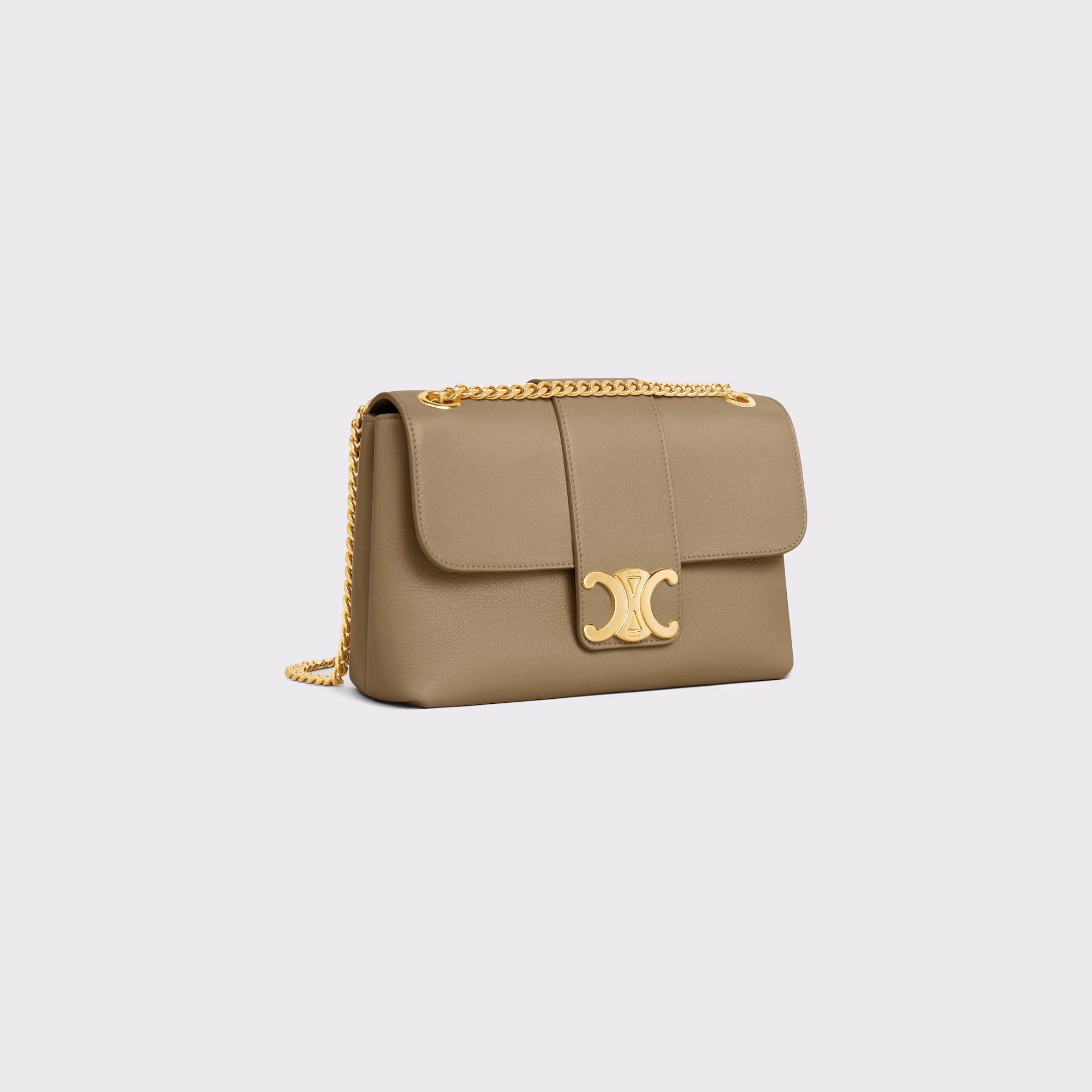 Medium Celine Victoire Bag In Supple Grained Calfskin