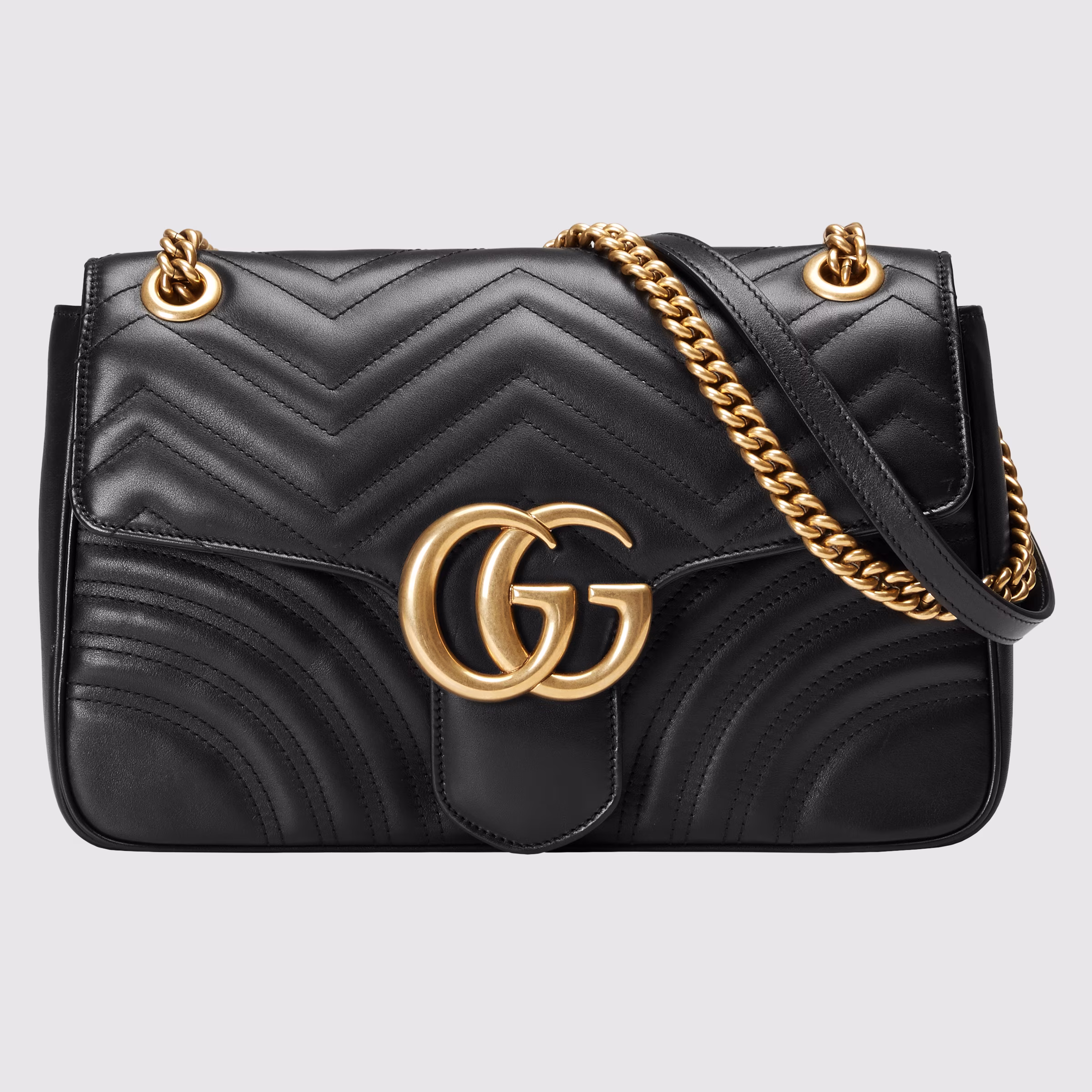 Sac À Épaule Taille Moyenne À Motif Gg Marmont
