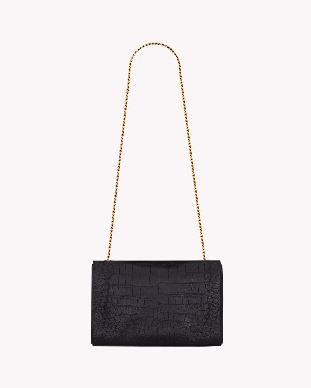 Reversible Kate Medium In Crocodile-Embossed Leather