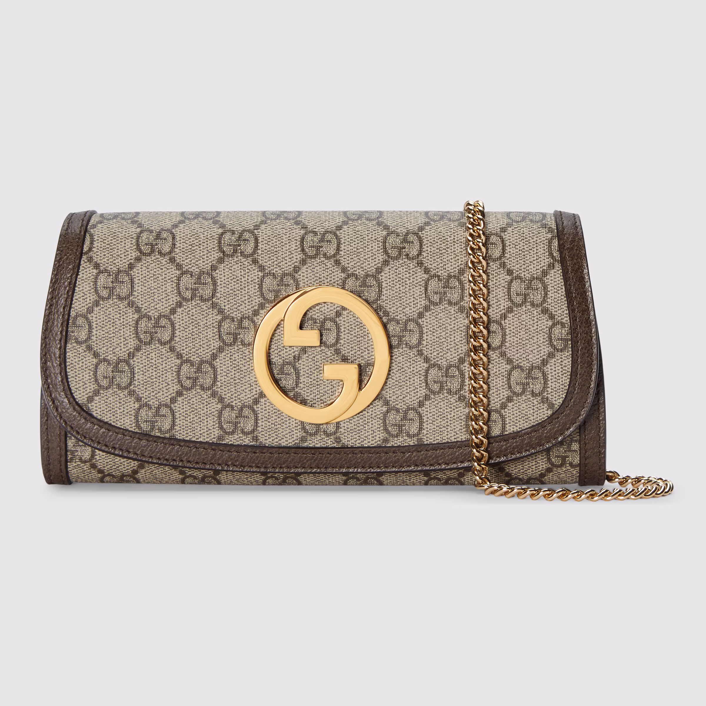 Portefeuille Continental Gucci Blondie Avec Chaîne