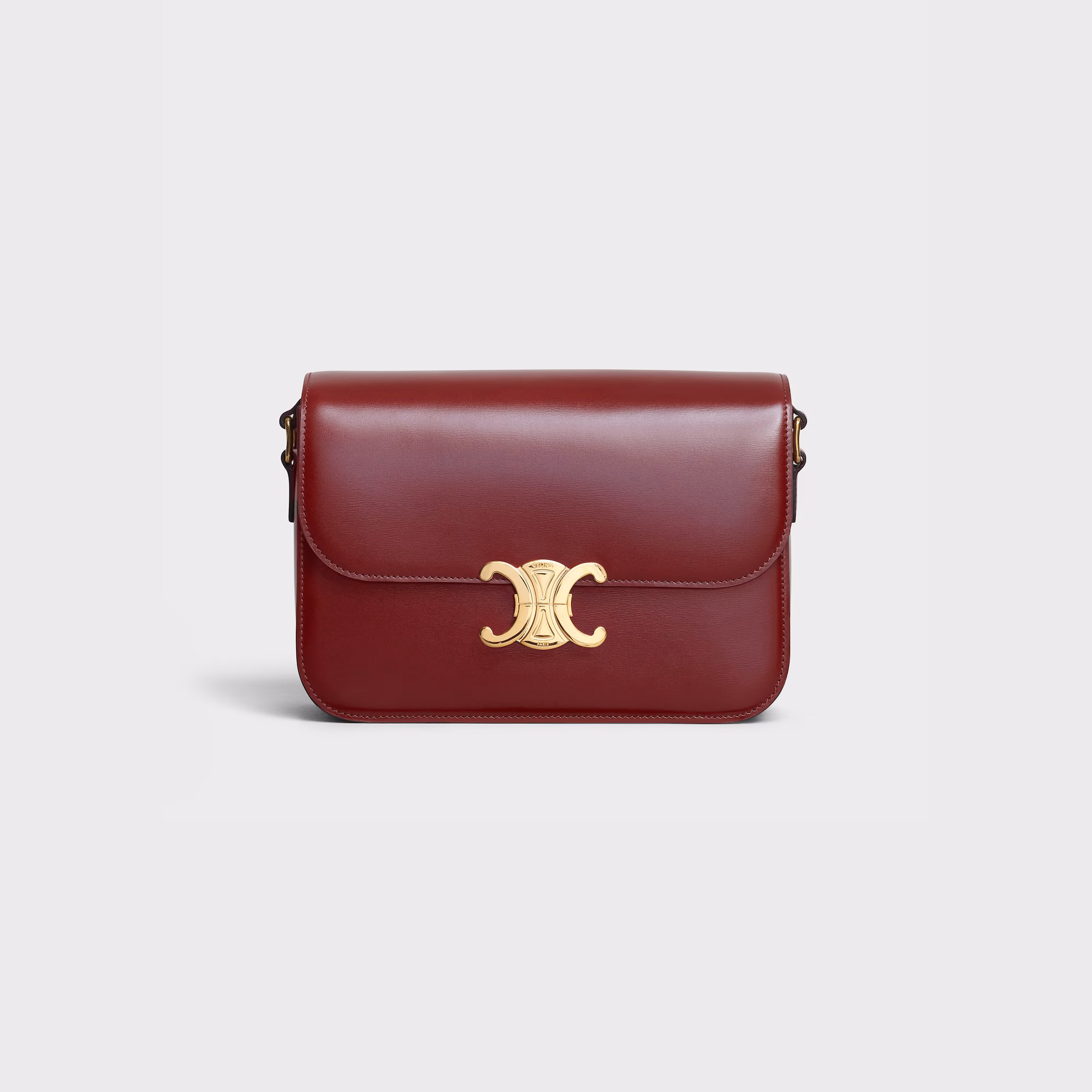 Classique Triomphe Bag In Shiny Calfskin