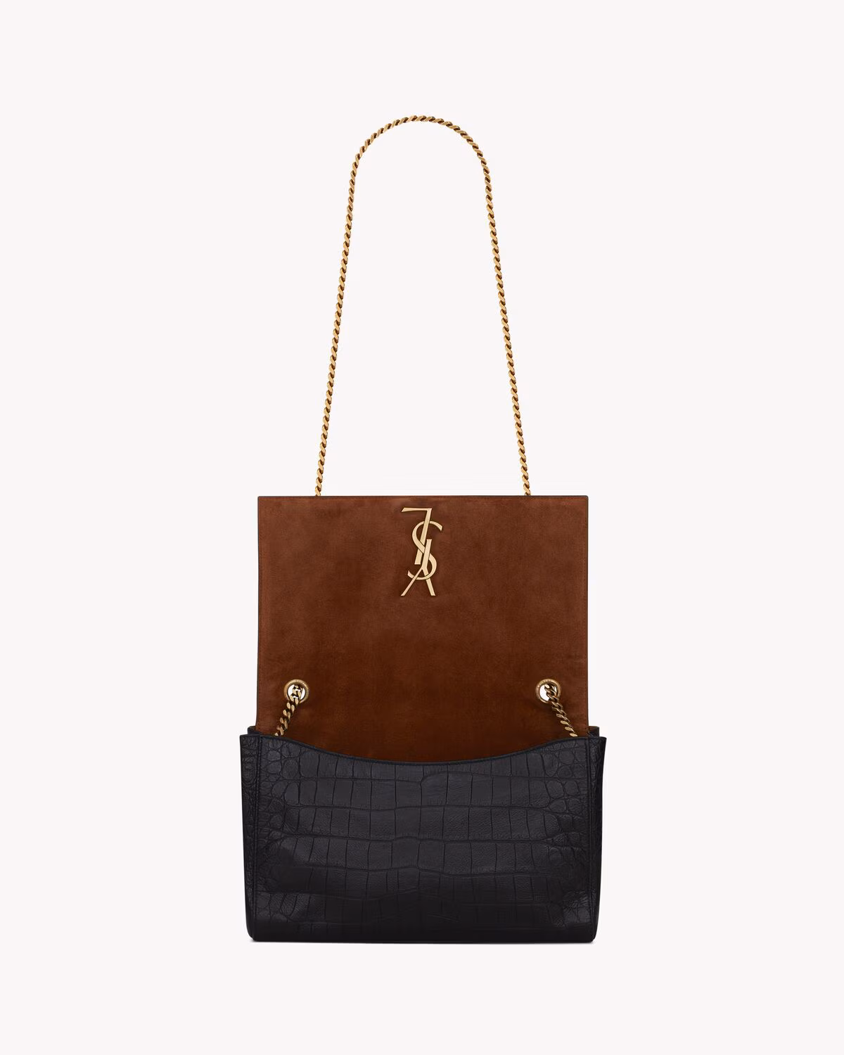 Reversible Kate Medium In Crocodile-Embossed Leather